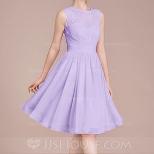 Lilac Bridesmaid’s Dress
